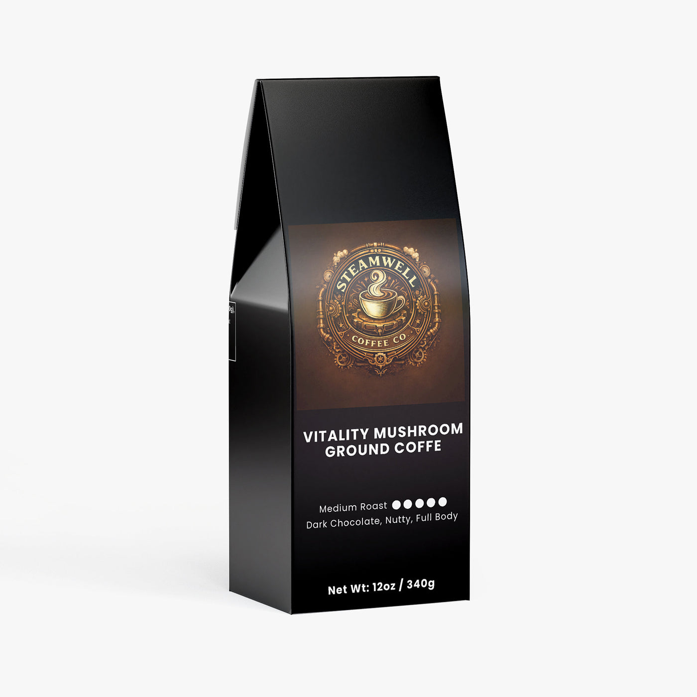 Vitality Mushroom Coffee (Medium Roast)