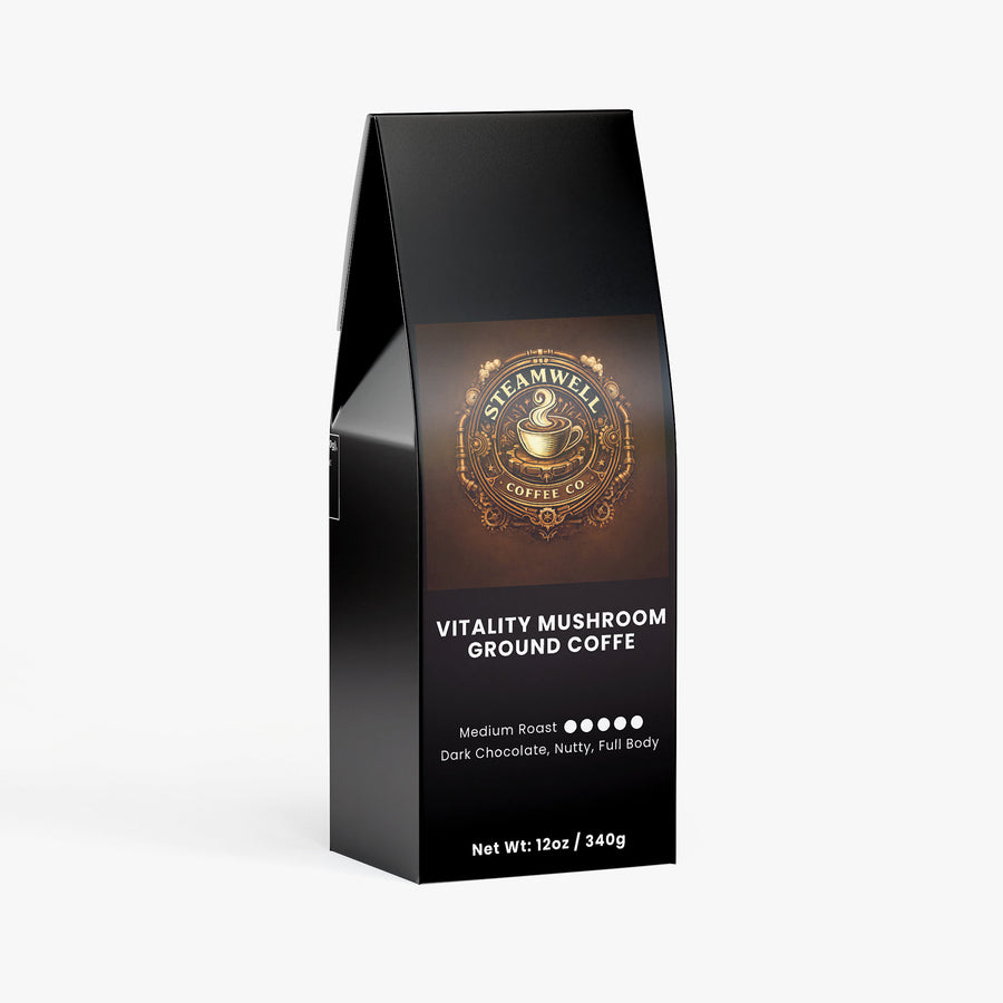 Vitality Mushroom Coffee (Medium Roast)