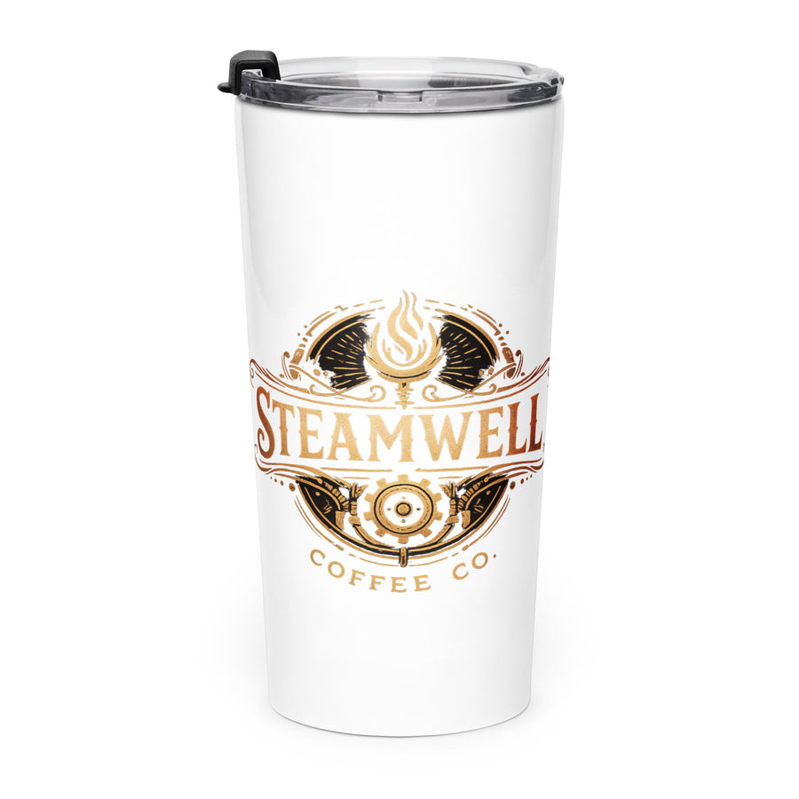 Tapered stainless steel tumbler